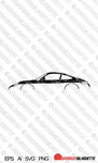 Digital Download vector graphic - Porsche 911 Carrera 996 | EPS | SVG | Ai | PNG