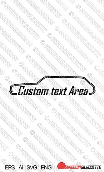Digital Download vector graphic - 1970 Chevrolet Chevelle Malibu Wagon EPS | SVG | Ai | PNG
