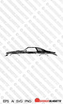 Digital Download vector graphic - 1977 Pontiac LeMans Can Am EPS | SVG | Ai | PNG