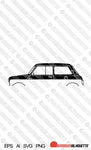 Digital Download vector graphic - Classic Mk1 Mini Cooper EPS | SVG | Ai | PNG