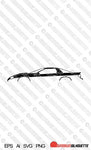 Digital Download vector graphic -  Chevrolet Camaro SS 4th gen 1998-2002 EPS | SVG | Ai | PNG