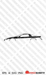 Digital Download vector graphic -  Chevrolet Camaro Z28 4th gen 1993-1997 EPS | SVG | Ai | PNG