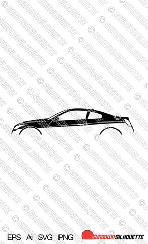 Digital Download vector graphic - Infiniti Q60 Coupe (CV36) EPS | SVG | Ai | PNG