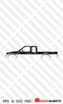 Digital Download vector graphic - Isuzu SpaceCab Pickup 3rd gen (TF) EPS | SVG | Ai | PNG