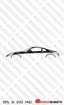 Digital Download vector graphic - Nissan 350Z (Z33) EPS | SVG | Ai | PNG