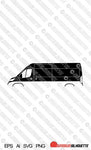 Digital Download vector graphic - Peugeot Boxer Van X290 EPS | SVG | Ai | PNG