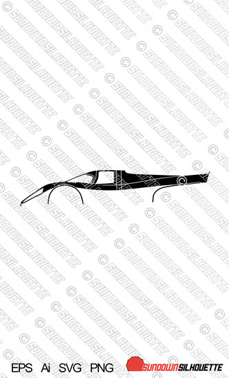 Digital Download vector graphic - Porsche 917 | EPS | SVG | Ai | PNG